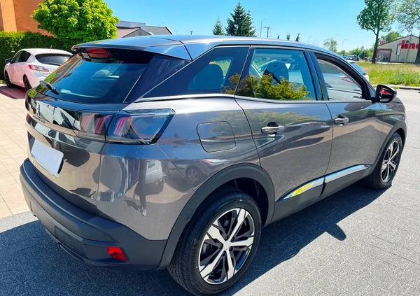 Peugeot 3008 cena 103000 przebieg: 67000, rok produkcji 2021 z Trzebinia małe 191